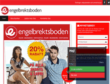 Tablet Screenshot of engelbrektsboden.com